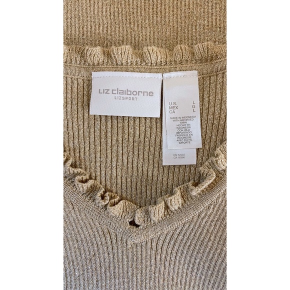 Liz Claiborne sweater Size L - Picture 7 of 7